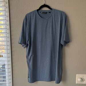 Travis Mathew Slate Blue Short Sleeve Tee